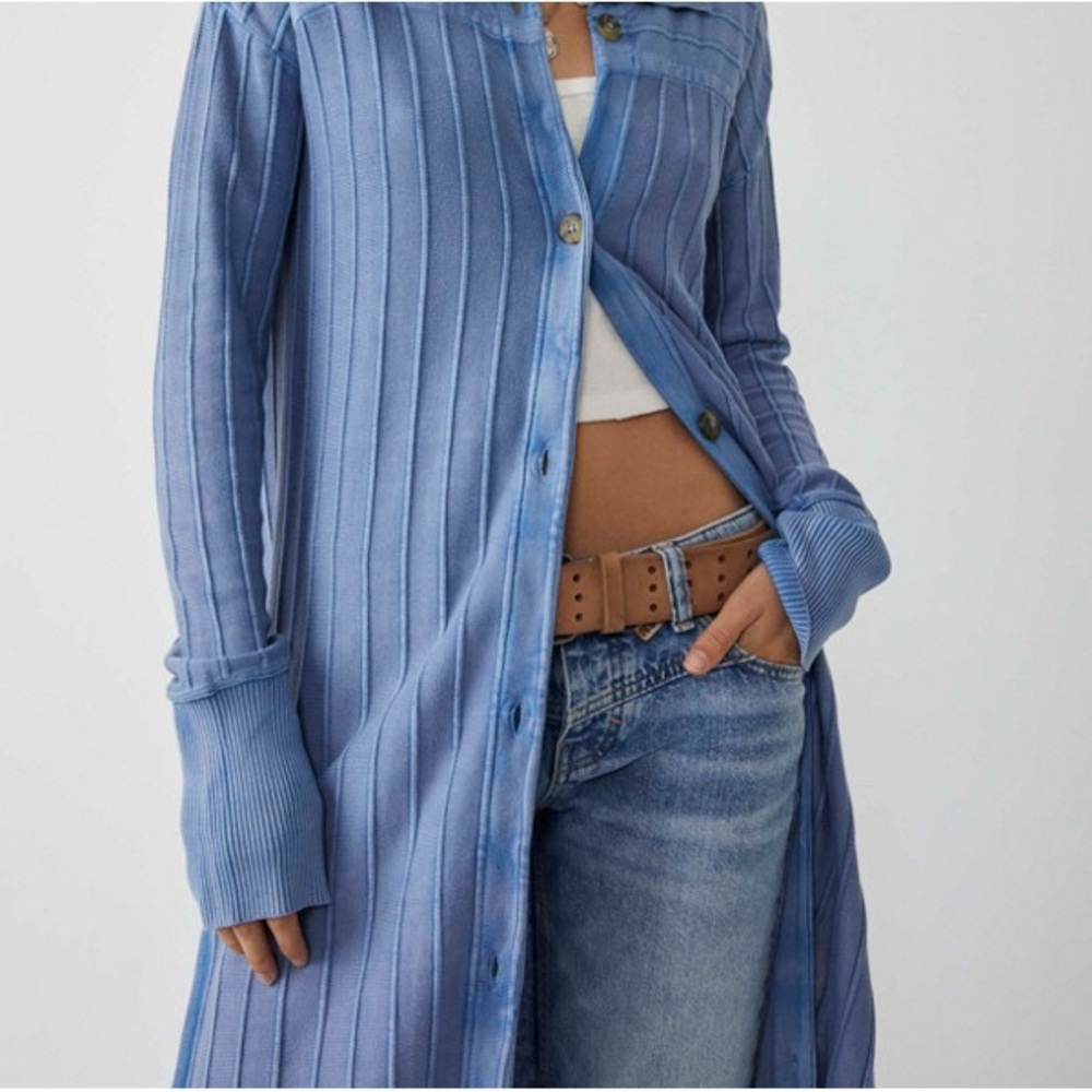 Free People / Hudson Maxi Cardi XS
